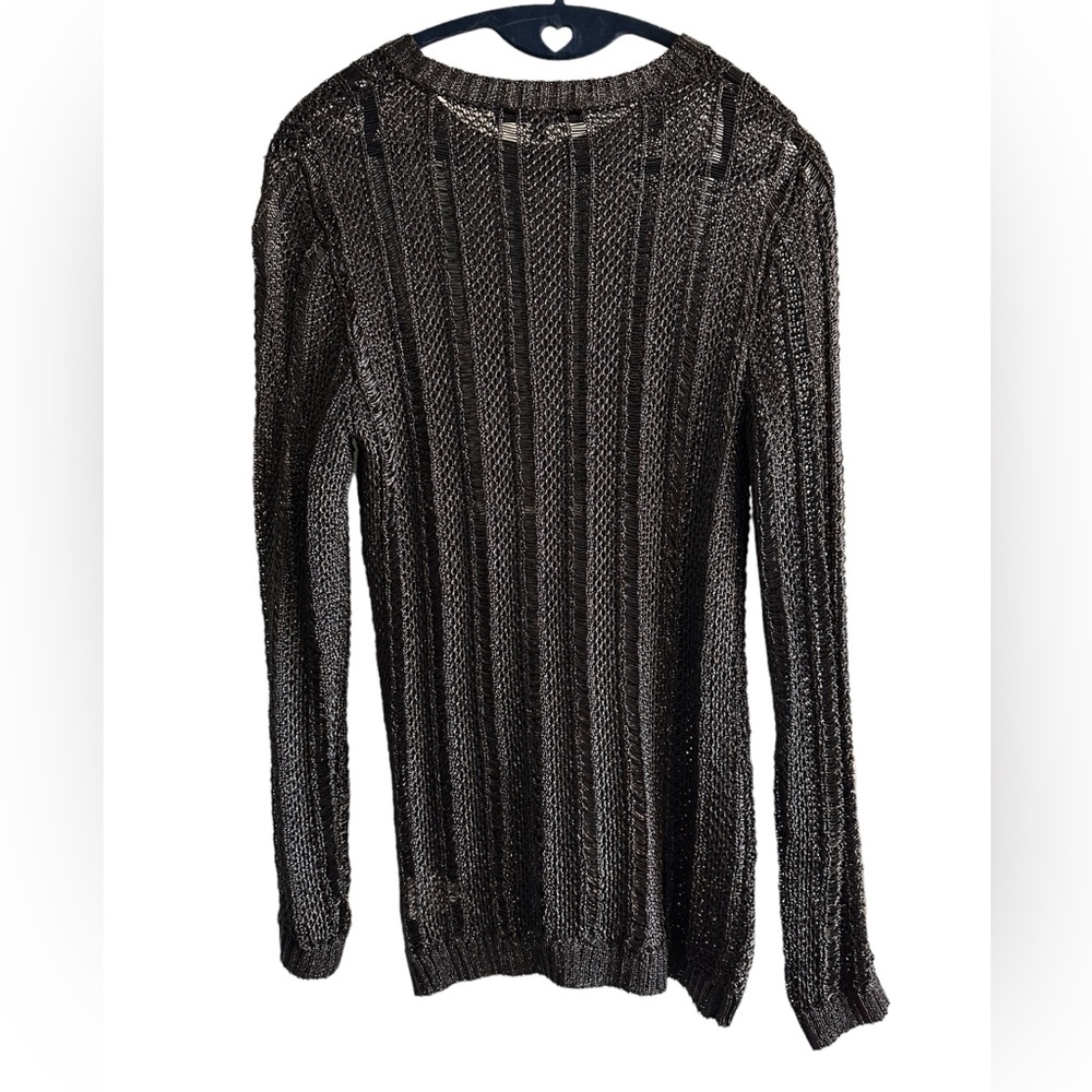 Black long sleeve sweater